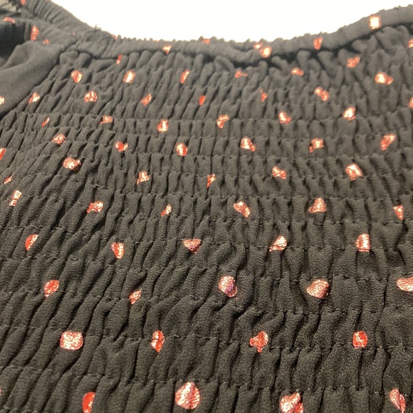 Gabby Skye, Smocked, Polka Dot, Portrait Neckline Dress.   BNWT. - Picture 4 of 4